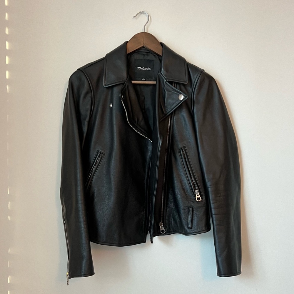 Madewell Leather Motorcycle Jacket